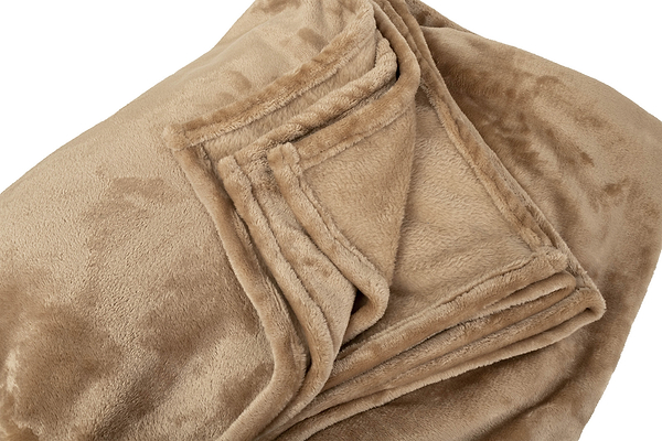 Фото - Набор плед + подушка в авто EVAtech M для Mercedes-Benz бежевые MBLMPSMIV017