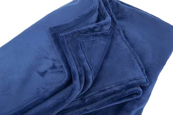 Фото - Набор плед + подушка в авто EVAtech S для Kia синие MBLMPSSLV051