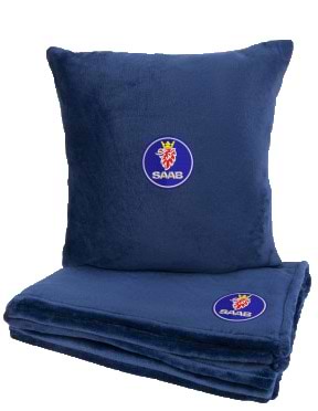 Фото - Набір плед + подушка в авто EVAtech із махри S для Saab сині (MBLMPSSLV026) Фото - Набір плед + подушка в авто EVAtech із махри S для Saab сині (MBLMPSSLV026)