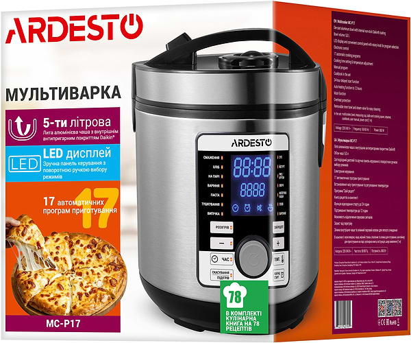 Фото - Мультиварка Ardesto MC-P17