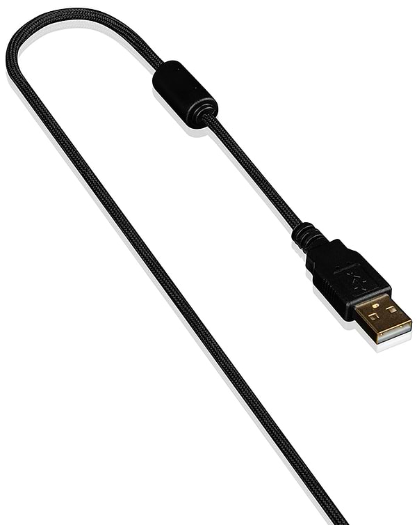 Фото - Миша дротова ігрова Modecom Shinobi 3360 Volcano Black (M-MC-SHINOBI-3360-100)