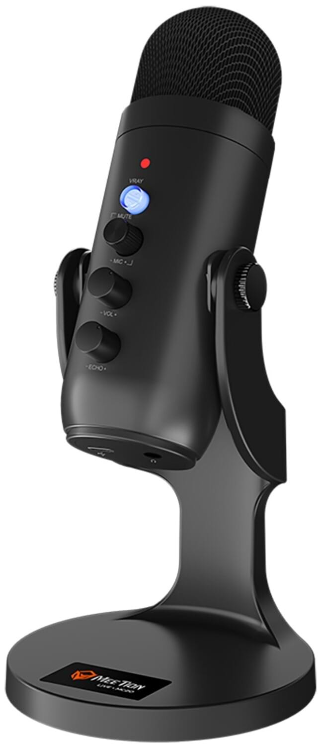 Мікрофон до комп'ютера Meetion MC20 Black