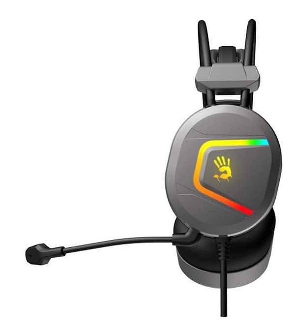 Фото - Гарнітура дротова ігрова A4tech MC750 Bloody Grey