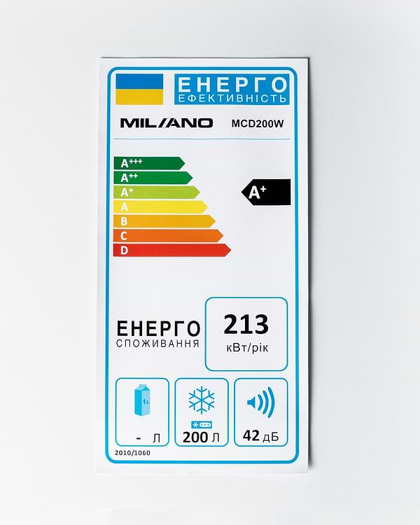 Фото - Морозильна скриня Milano MCD200W