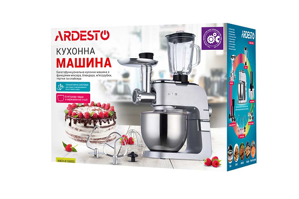 Фото - Кухонная машина Ardesto KMCH-K1500SS