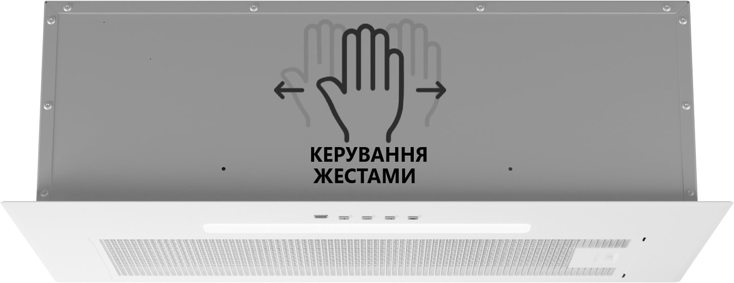 Вытяжка встраиваемая Akpo WK-12 Micra 700 White 60 - Фото 1