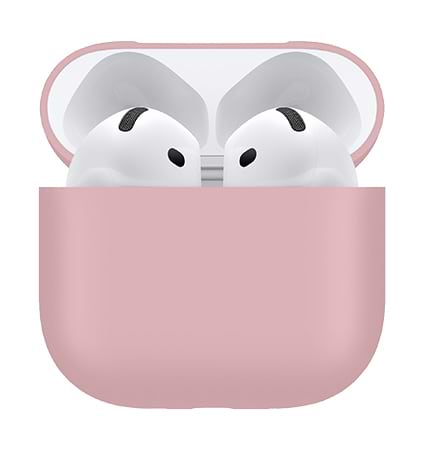 Чохол для навушників MAKE for Apple AirPods 4 Silicone Pink (MCL-AA4PK) - Фото 1