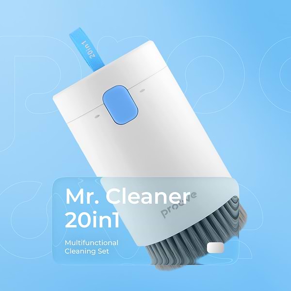 Фото - Набор для чистки мобильных устройств Proove Многофункциональный Mr. Cleaner 20in1 White (MCS00002002)