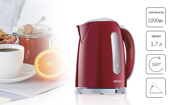 Фото - Электрический чайник MPM MCZ-85/B2