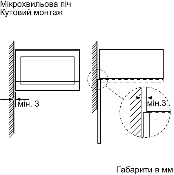 Фото - Микроволновая печь (СВЧ) встраиваемая Bosch BEL554MS0