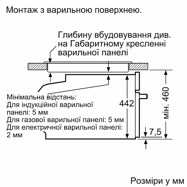 Фото - Духова шафа електрична Bosch CMG7241W1