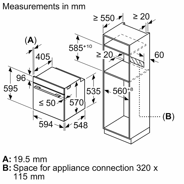 Фото - Духова шафа електрична Bosch HBG572ES3