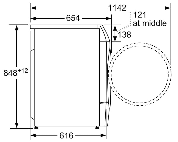 Фото - Прально-сушильна машина Bosch WNC254A0ME
