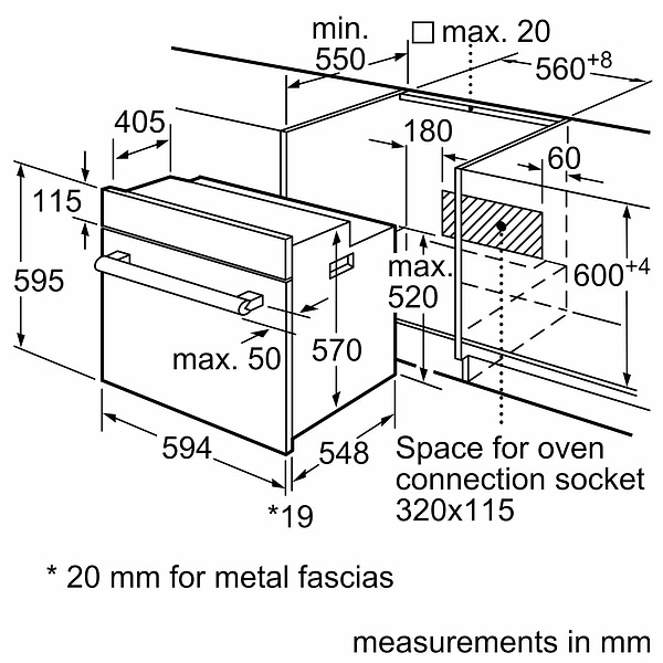 Фото - Уцінка - Духова шафа електрична Bosch HBJ558YS3Q