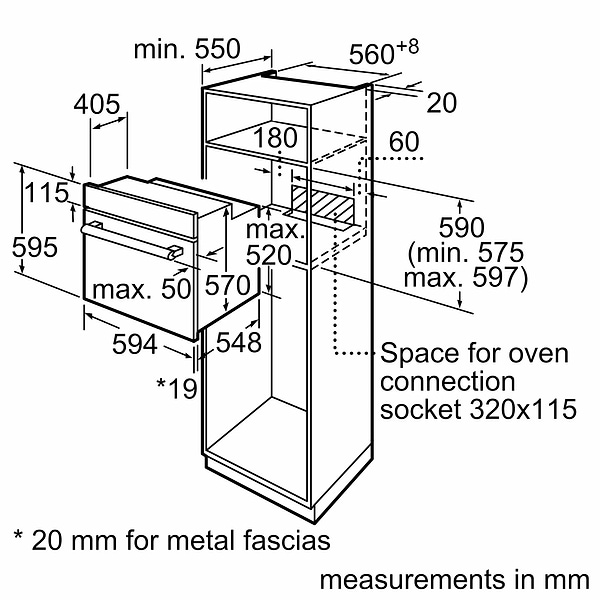 Фото - Уцінка - Духова шафа електрична Bosch HBJ558YS3Q