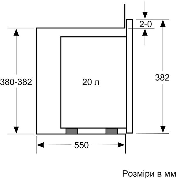 Фото - Комплект техніки Bosch Духова шафа + Мікрохвильова піч вбудована Bosch HUA736EA0T + BFL524MB2