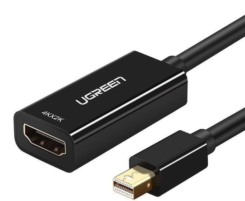 Адаптер Mini Display Port-HDMI UGREEN MD112 Mini DP to HDMI Converter Black (40360) - Фото 1