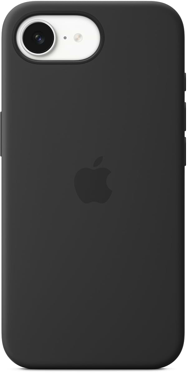 Фото - Чехол для смартфона Apple Silicone Case iPhone 16e Black (MD3N4ZM/A)