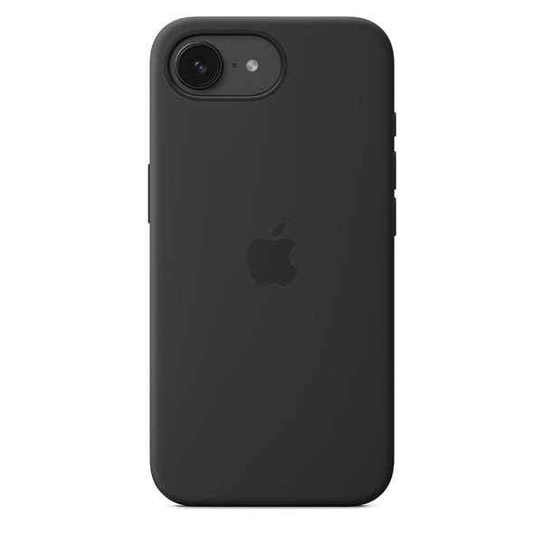 Фото - Чехол для смартфона Apple Silicone Case iPhone 16e Black (MD3N4ZM/A)