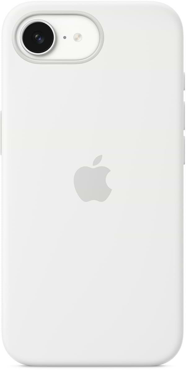 Фото - Чохол для смартфону Apple Silicone Case iPhone 16e White (MD3P4ZM/A)