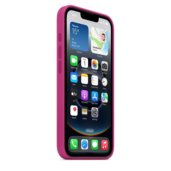 Фото - Чехол для смартфона Apple Silicone Case iPhone 16e Fuchsia (MD3W4ZM/A)