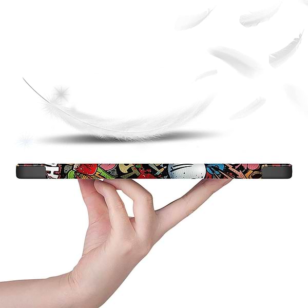 Фото - Чехол для планшета BeCover Flexible TPU Mate for Samsung Galaxy Tab S9 (SM-X710/SM-X716)/S9 FE (SM-X510/SM-X516B) 11.0" Graffiti (712534)