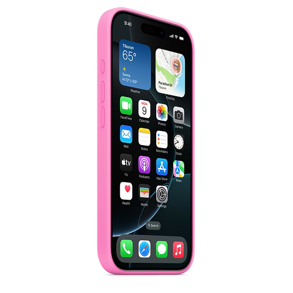 Фото - Чохол для смартфону Apple Silicone Case with MagSafe Peony iPhone 16 Pro Max (MDGW4ZM/A)
