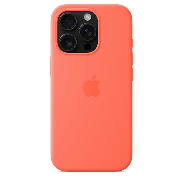 Фото - Чехол для смартфона Apple Silicone Case with MagSafe Tangerine iPhone 16 Pro (MDFY4ZM/A)