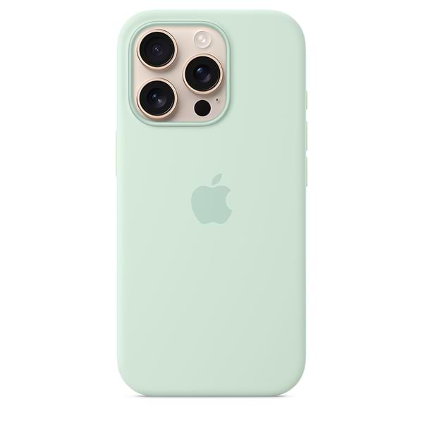 Фото - Чохол для смартфону Apple Silicone Case with MagSafe Aquamarine iPhone 16 Pro Max (MDGY4ZM/A)