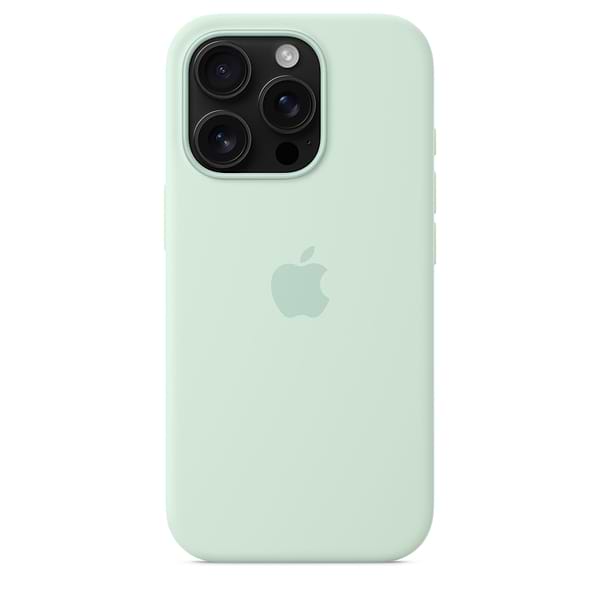 Фото - Чохол для смартфону Apple Silicone Case with MagSafe Aquamarine iPhone 16 Pro Max (MDGY4ZM/A)