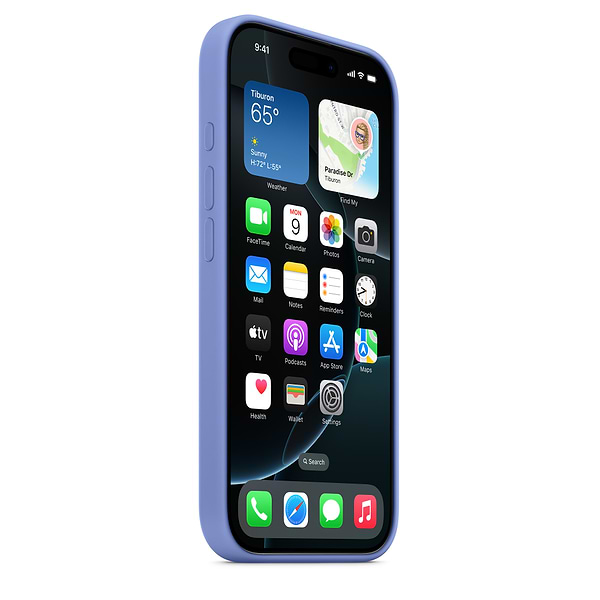Фото - Чохол для смартфону Apple Silicone Case with MagSafe Periwinkle iPhone 16 Pro Max (MDH04ZM/A)