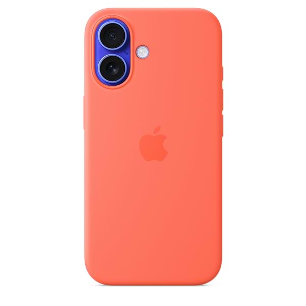 Фото - Чехол для смартфона Apple Silicone Case with MagSafe Tangerine iPhone 16 (MDGN4ZM/A)