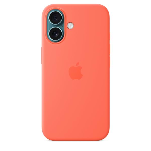 Фото - Чехол для смартфона Apple Silicone Case with MagSafe Tangerine iPhone 16 (MDGN4ZM/A)
