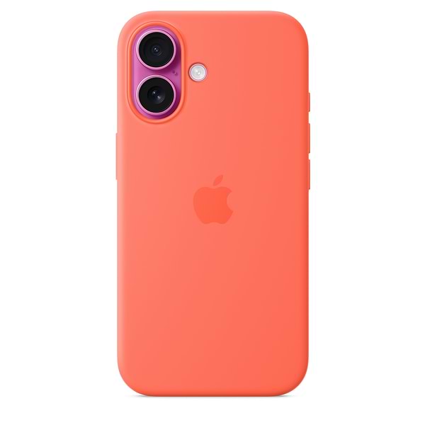 Фото - Чехол для смартфона Apple Silicone Case with MagSafe Tangerine iPhone 16 (MDGN4ZM/A)