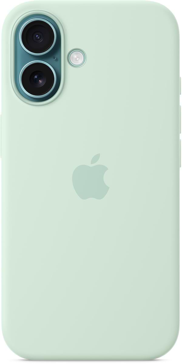 Фото - Чохол для смартфону Apple Silicone Case with MagSafe Aquamarine iPhone 16 (MDGP4ZM/A)