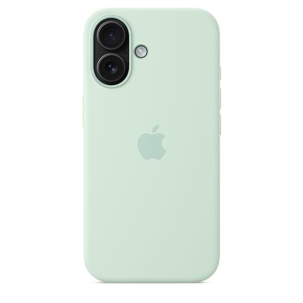 Фото - Чохол для смартфону Apple Silicone Case with MagSafe Aquamarine iPhone 16 (MDGP4ZM/A)