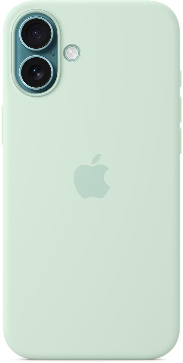 Фото - Чехол для смартфона Apple Silicone Case with MagSafe Aquamarine iPhone 16 Plus (MDGU4ZM/A)