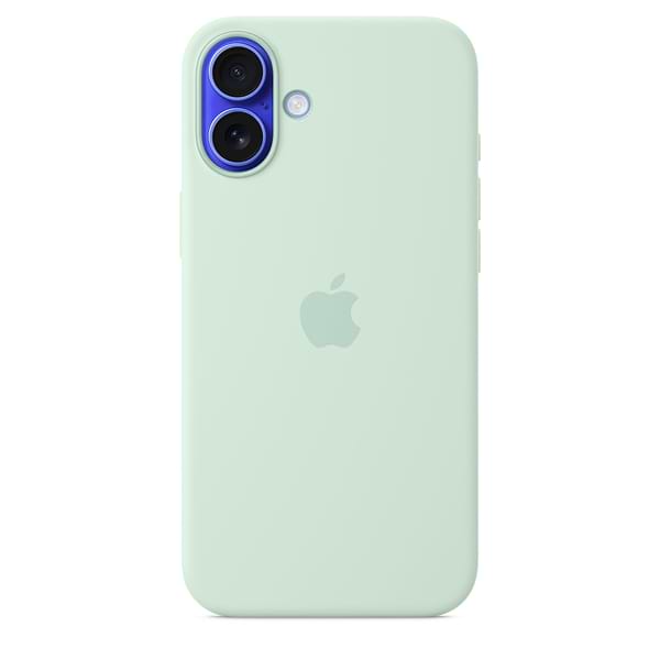 Фото - Чехол для смартфона Apple Silicone Case with MagSafe Aquamarine iPhone 16 Plus (MDGU4ZM/A)