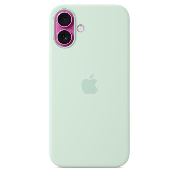 Фото - Чехол для смартфона Apple Silicone Case with MagSafe Aquamarine iPhone 16 Plus (MDGU4ZM/A)