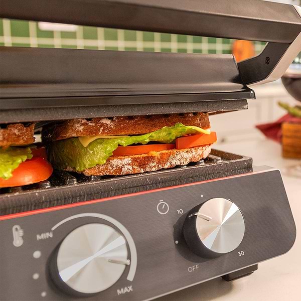 Фото - Гриль-барбекю електричний Cecotec Rock'nGrill Blaze Neon (CCTC-08054)