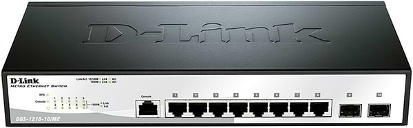 Фото - Коммутатор локальной сети (Switch) D-Link DGS-1210-10/ME