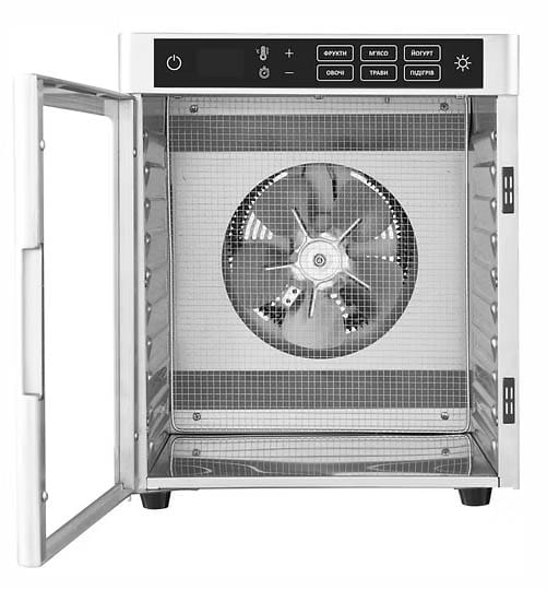 Фото - Сушилка для фруктов и овощей Prime Technics PFD 8012 SP