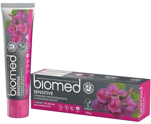 Зубна паста BioMed Sensitive 100 г (3800023406851)