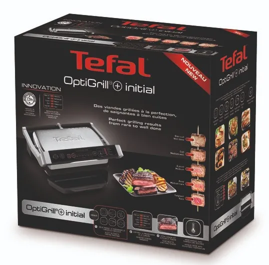 Фото - Гриль-барбекю електричний Tefal GC706D34 Optigrill+ Initial