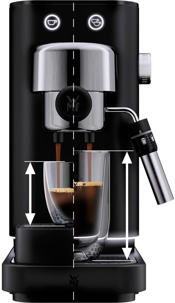 Фото - Кавоварка ріжкова WMF LUMERO Espresso Deep Black 412370071