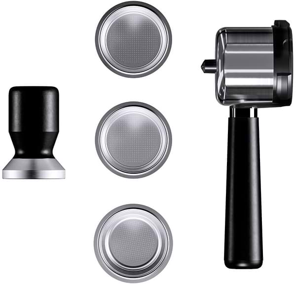 Фото - Кавоварка ріжкова WMF LUMERO Espresso Deep Black 412370071