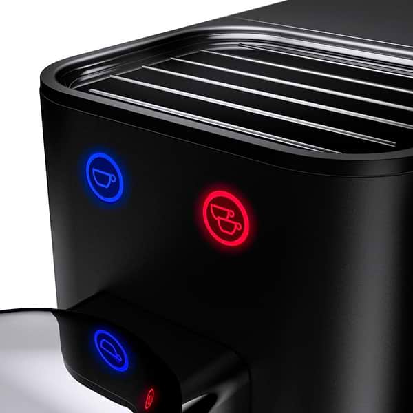 Фото - Кавоварка ріжкова WMF LUMERO Espresso Deep Black 412370071