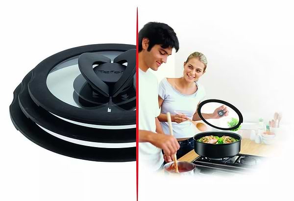 Фото - Кришка для посуду зі знімною ручкою Tefal L9846253 Ingenio 18 см