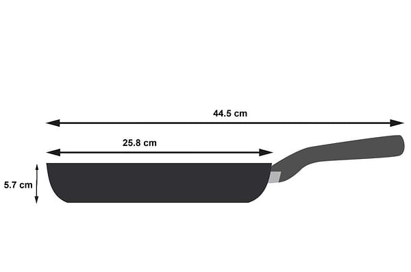 Фото - Сковорода універсальна Tefal G25904AZ Unlimited ON 24 см