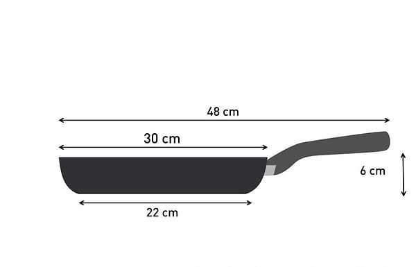 Фото - Сковорода універсальна Tefal G25906AZ Unlimited ON 28 см